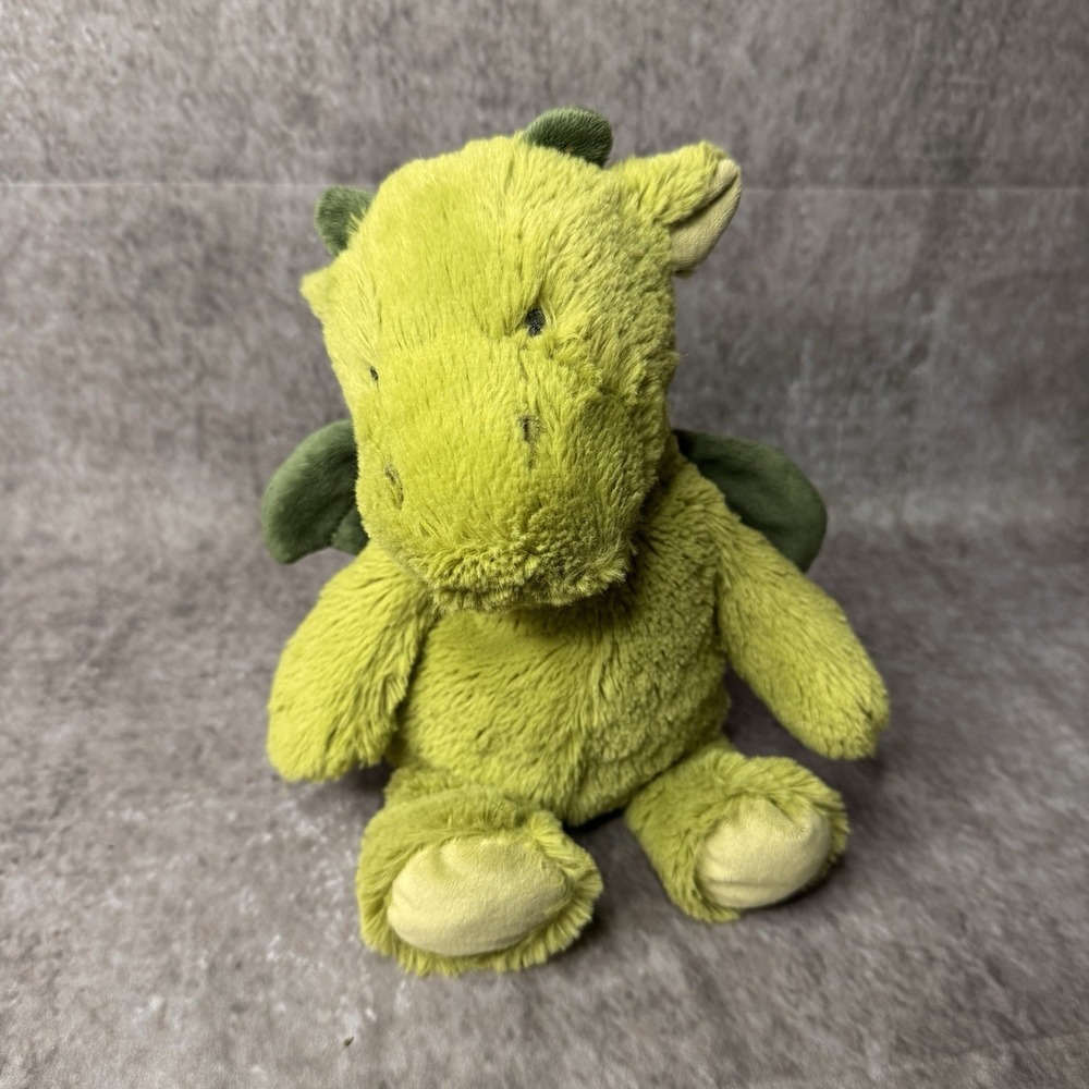 Carters Green Dragon Plush with Wings Baby Nursery Toy 2022